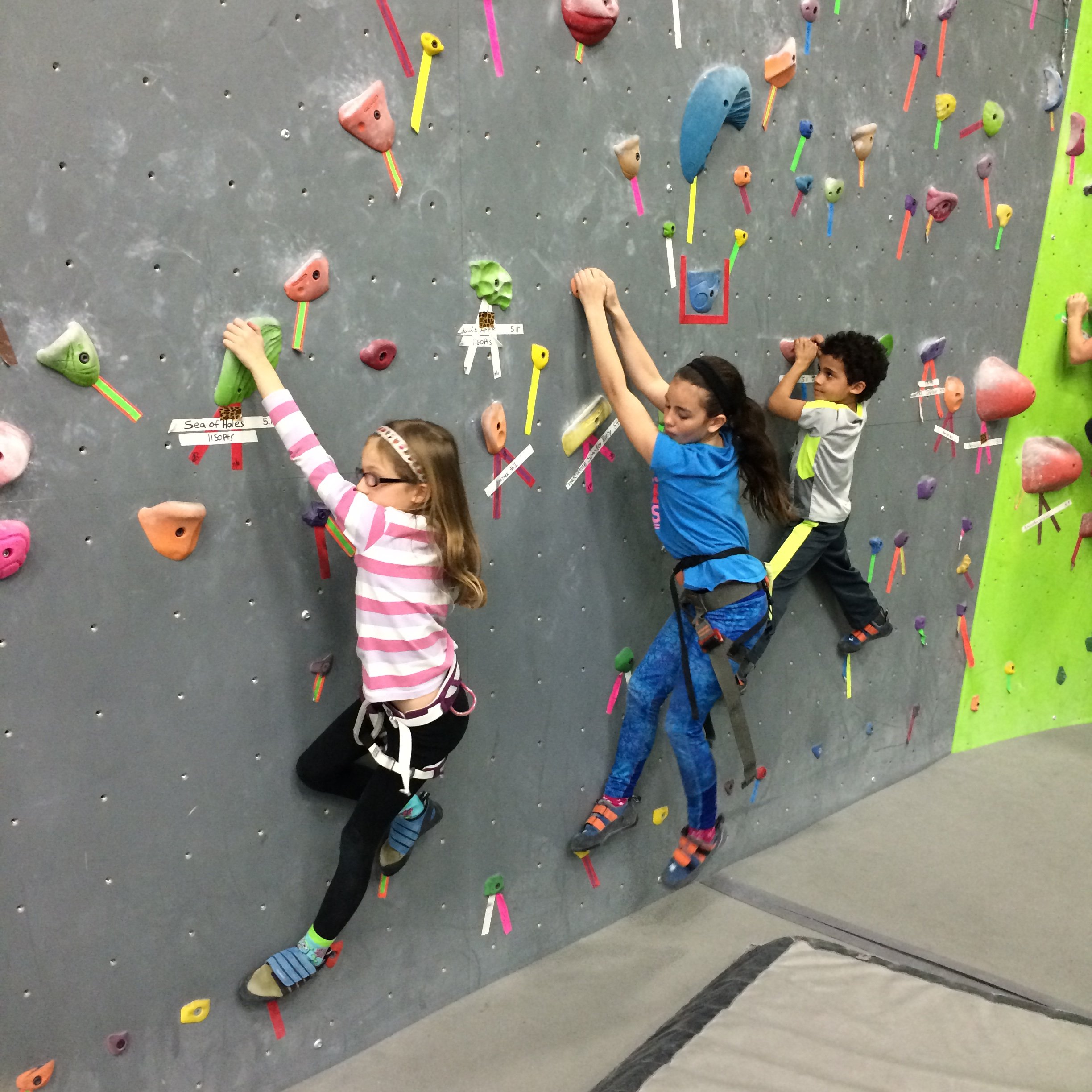 Youth Climbing In Hamilton, Ohio Spooky Nook Sports